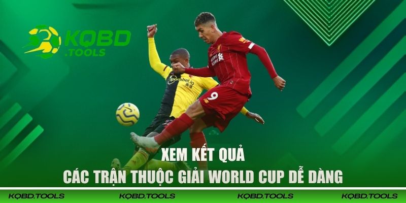 Tỷ Số Bóng Đá Hôm Nay - Nắm bắt Thông Tin Nhanh, Chuẩn 3 Xem kết quả các trận thuộc giải World Cup dễ dàng